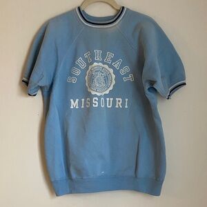Vintage SEMO Baby Blue Men's Sweatshirt